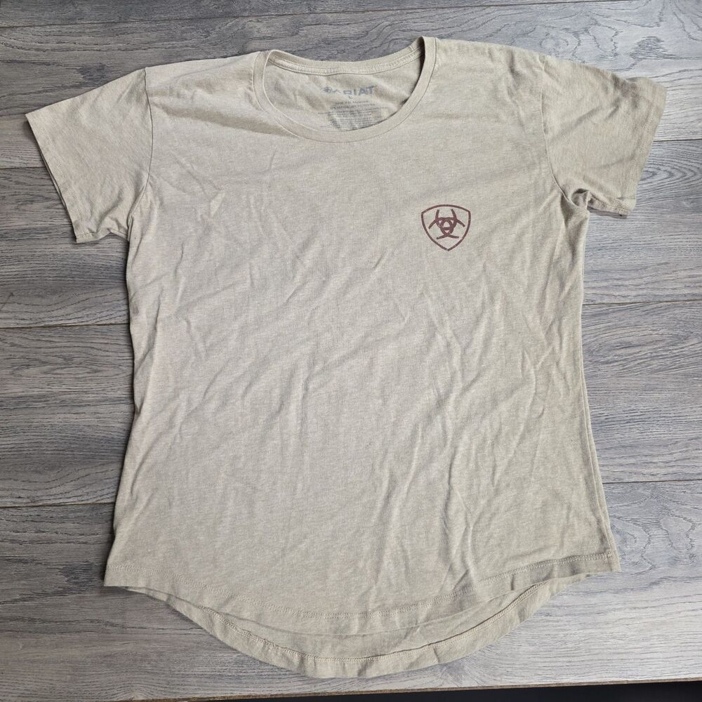 Ariat Work T-Shirt Womens Size L Short Sleeve